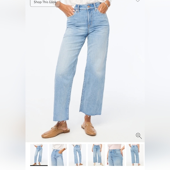 J. Crew Factory Denim - J. Crew factory Wide Leg Crop 24